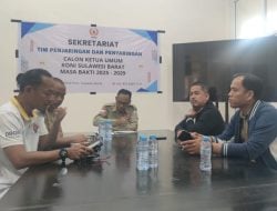 KONI Sulbar Bentuk Tim Penjaringan Calon Ketua, Pendaftaran Dibuka 21-25 Juli 2025