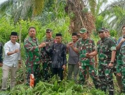 Kemenhan Tinjau Lokasi Pembangunan Yonif 873/Vovasanggayu di Jengeng Raya