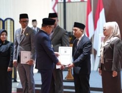 Lima Plt Kepala OPD Dilantik, Suhardi Duka Perintahkan Segera Beradaptasi, Jangan Tunggu Perintah